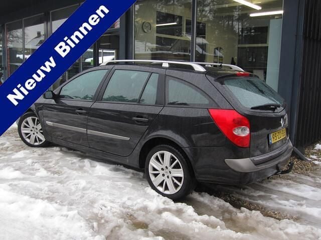 Zwart (metallic) Gebruikt 2008 Renault Laguna GrandTour Business Stationwagen | € 2.500 (Goede deal) - Afbeelding 1/4