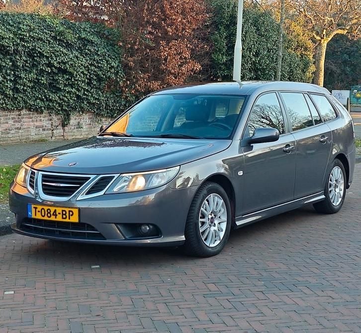 Occasion Saab 9-3 Linear 175 PK (128 kW) 2007 Grijs (metallic) Stationwagen
