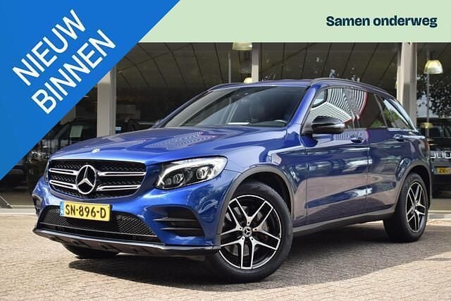 Blauw Gebruikt 2018 Mercedes GLC250 Premium SUV | € 31.995 (Eerlijke prijs) - Afbeelding 1/3