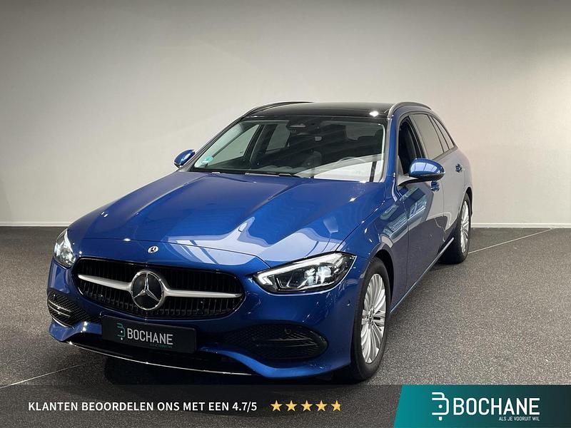 Blauw Occasion 2023 Mercedes C180 Business Stationwagen | € 34.695 (Super prijs) - Afbeelding 1/4