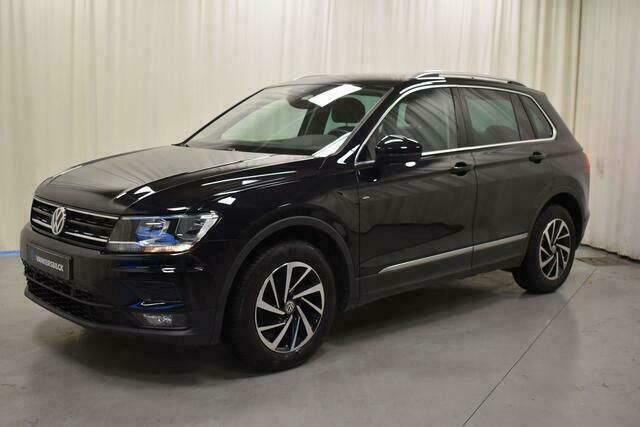 Zwart Gebruikt 2018 VW Tiguan Join SUV | € 25.250 (Eerlijke prijs) - Afbeelding 1/4