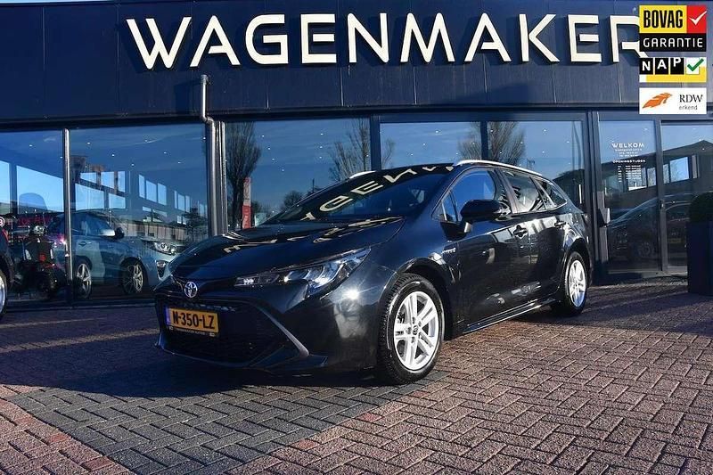 Zwart Gebruikt 2021 Toyota Corolla Active Stationwagen | € 19.950 (Super prijs) - Afbeelding 1/4
