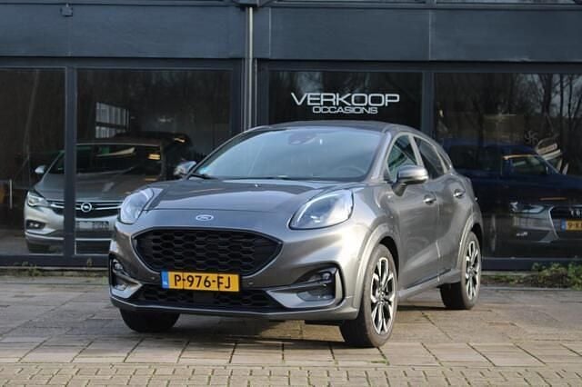 Grijs Occasion 2022 Ford Puma ST-Line X SUV | € 18.950 (Super prijs) - Afbeelding 1/4