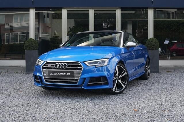 Blauw, andere lak Gebruikt 2018 Audi S3 Cabriolet Cabriolet | € 36.950 - Afbeelding 1/4