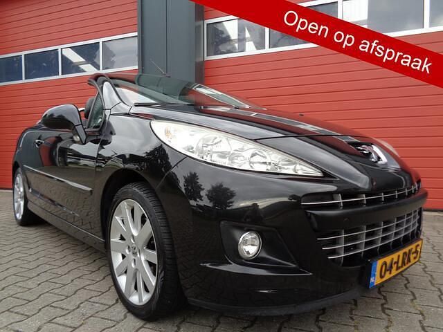 Zwart Gebruikt 2010 Peugeot 207 CC Cabriolet | € 2.950 (Goede deal) - Afbeelding 1/4