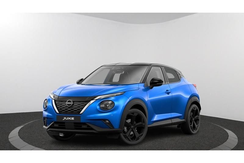 Twotone (magnetic blue/black) (blauw metallic) Nieuw 2024 Nissan Juke Pack SUV | € 29.510 (Super prijs) - Afbeelding 1/4