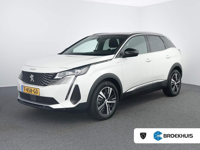 Wit Gebruikt 2023 Peugeot 3008 GT SUV | € 30.095 - Afbeelding 1/4