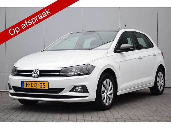 Wit Gebruikt 2020 VW Polo Comfortline Hatchback | € 10.950 (Goede deal) - Afbeelding 1/4
