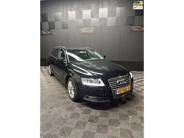 Zwart Gebruikt 2011 Audi A6 Premium Stationwagen | € 5.750 (Super prijs) - Afbeelding 1/4