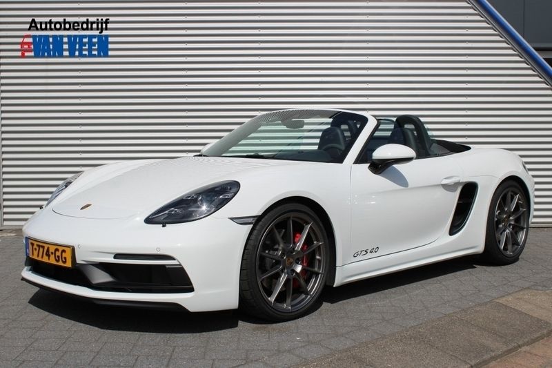 Wit Gebruikt 2021 Porsche 718 Boxster Cabriolet | € 110.690 (Eerlijke prijs) - Afbeelding 1/4