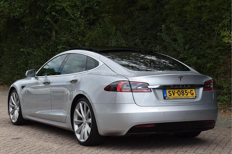 Occasion Tesla Model S 350 kW (476 PK) 2018 Grijs Hatchback