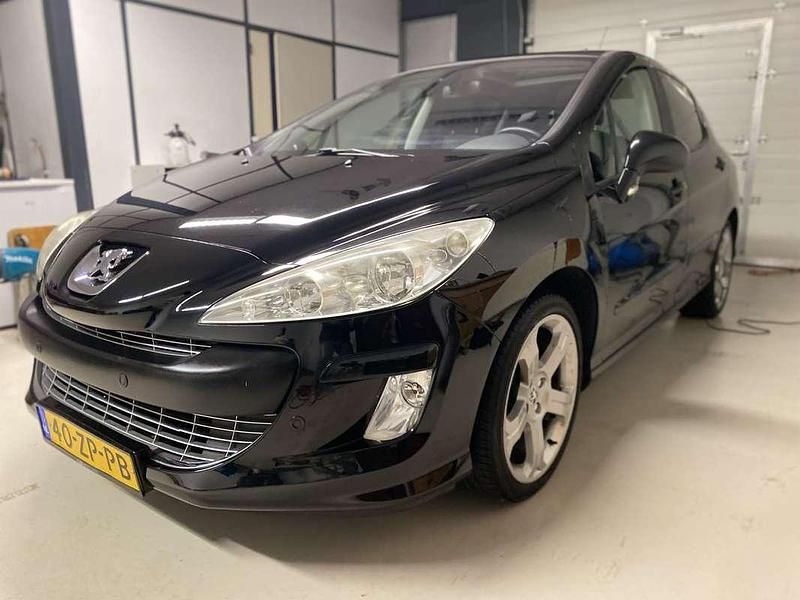 Zwart Gebruikt 2008 Peugeot 308 Hatchback | € 1.950 (Eerlijke prijs) - Afbeelding 1/4