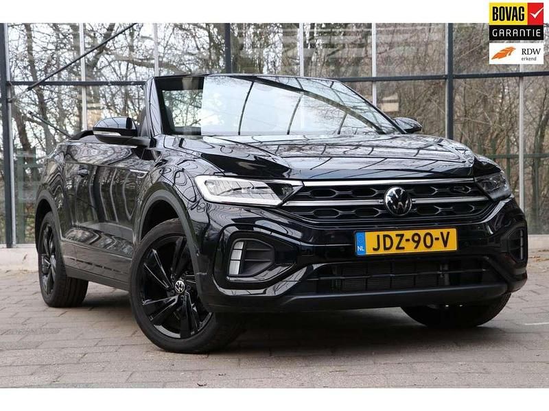 Occasion VW T-Roc Cabriolet R-line 150 PK (110 kW) 2024 Zwart Cabriolet