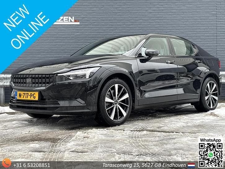 Zwart Gebruikt 2021 Polestar 2 Long Range Single Motor Hatchback | € 16.500 (Super prijs) - Afbeelding 1/4