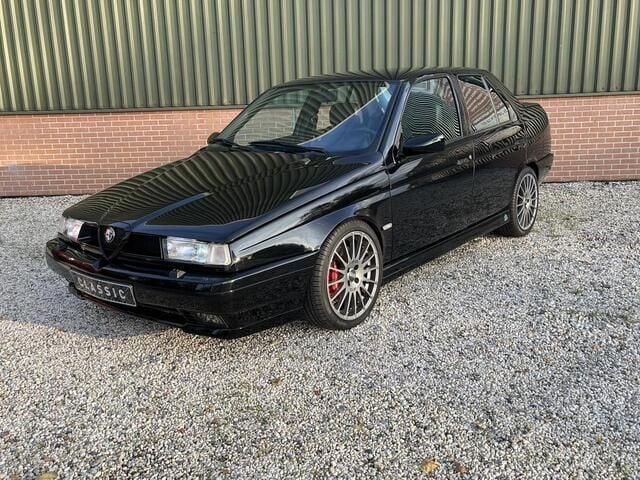 Zwart Gebruikt 1995 Alfa Romeo 155 Quadrifoglio Verde Sedan | € 18.900 - Afbeelding 1/4