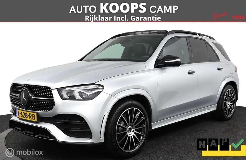 Zilver (metallic) Occasion 2021 Mercedes GLE350 AMG line SUV | € 62.900 (Duur) - Afbeelding 1/3