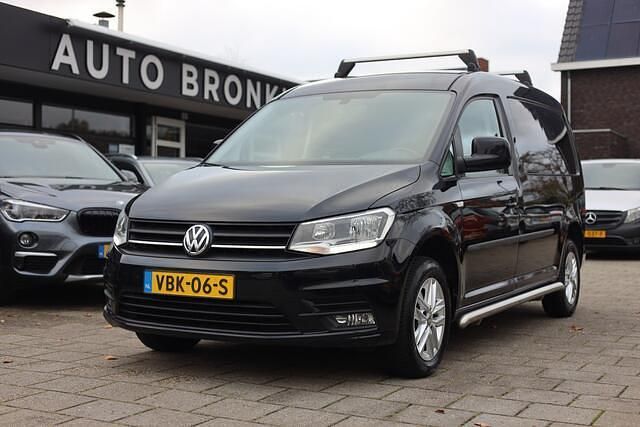 Zwart Gebruikt 2019 VW Caddy Maxi Highline MPV | € 12.950 (Eerlijke prijs) - Afbeelding 1/4