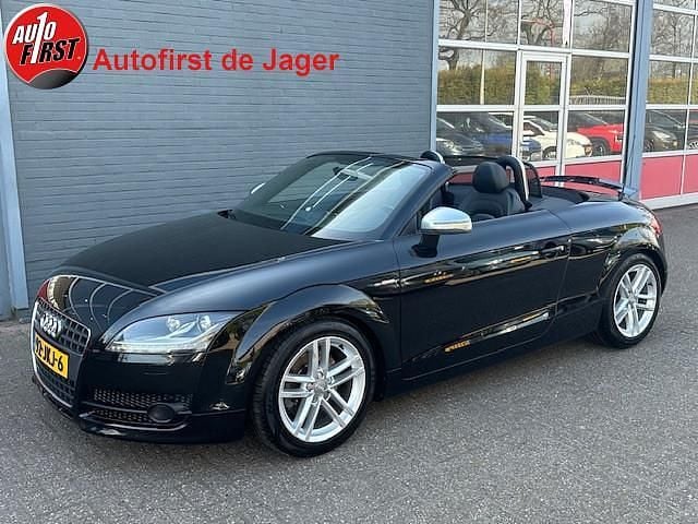 Zwart Gebruikt 2008 Audi TT Roadster S-Line Cabriolet | € 10.950 (Eerlijke prijs) - Afbeelding 1/4