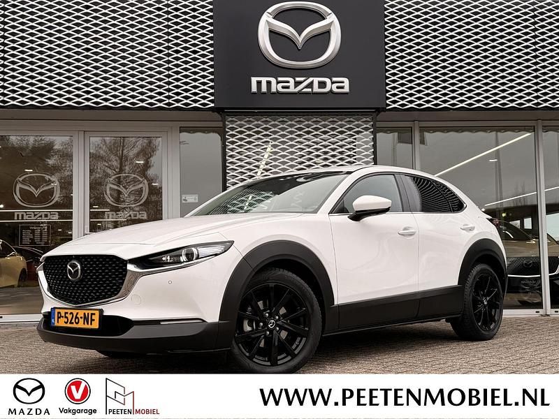 Wit Occasion 2022 Mazda CX-30 Luxury SUV | € 25.295 (Eerlijke prijs) - Afbeelding 1/4