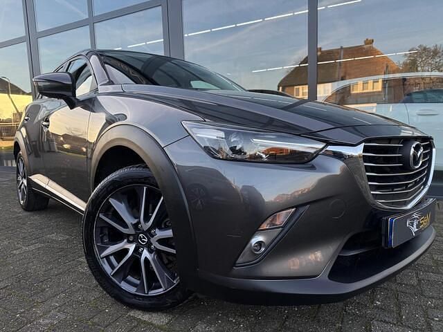 Grijs Gebruikt 2018 Mazda CX-3 SUV | € 16.950 (Eerlijke prijs) - Afbeelding 1/4
