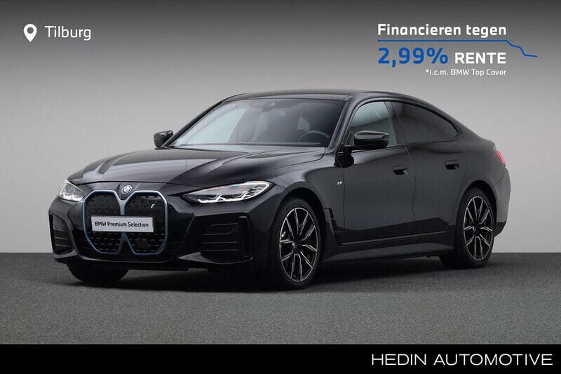 Zwart Gebruikt 2023 BMW i4 Executive Sedan | € 45.880 (Eerlijke prijs) - Afbeelding 1/4