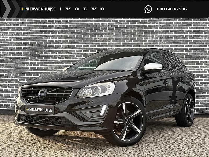 Zwart Gebruikt 2016 Volvo XC60 R-Design SUV | € 22.899 (Duur) - Afbeelding 1/4