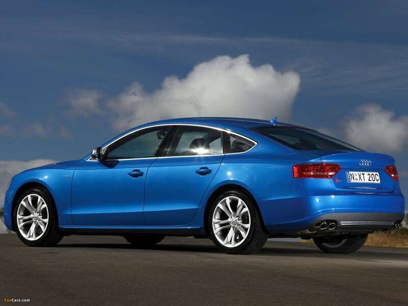 Zwart Gebruikt 2010 Audi A5 Sportback S-Line Hatchback | € 21.940 - Afbeelding 1/4