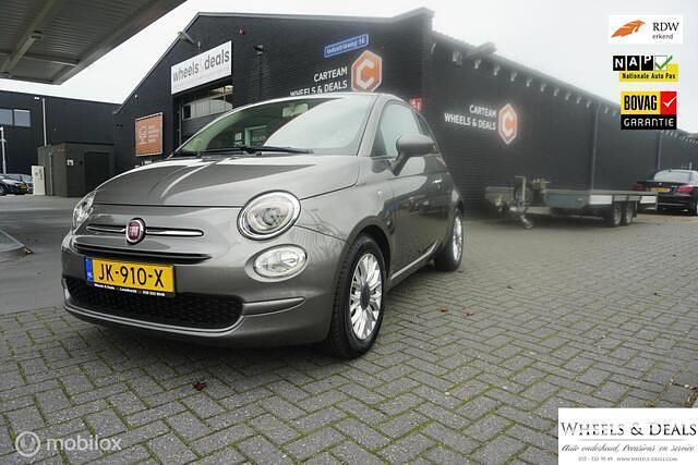 Grijs Gebruikt 2016 Fiat 500 Pop Star Hatchback | € 9.895 (Goede deal) - Afbeelding 1/4