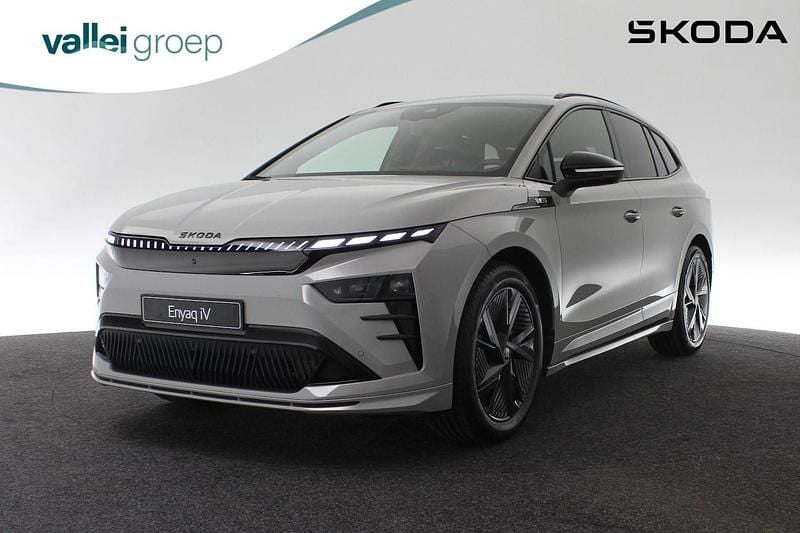 Grijs Nieuw 2025 Skoda Enyaq iV RS SUV | € 56.990 (Goede deal) - Afbeelding 1/4