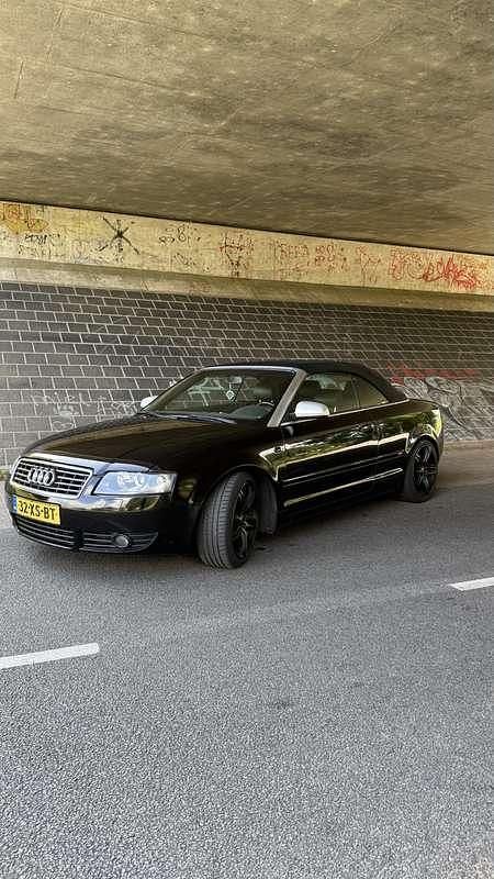 Zwart Gebruikt 2004 Audi A4 Cabriolet Proline Cabriolet | € 1.900 (Goede deal) - Afbeelding 1/4