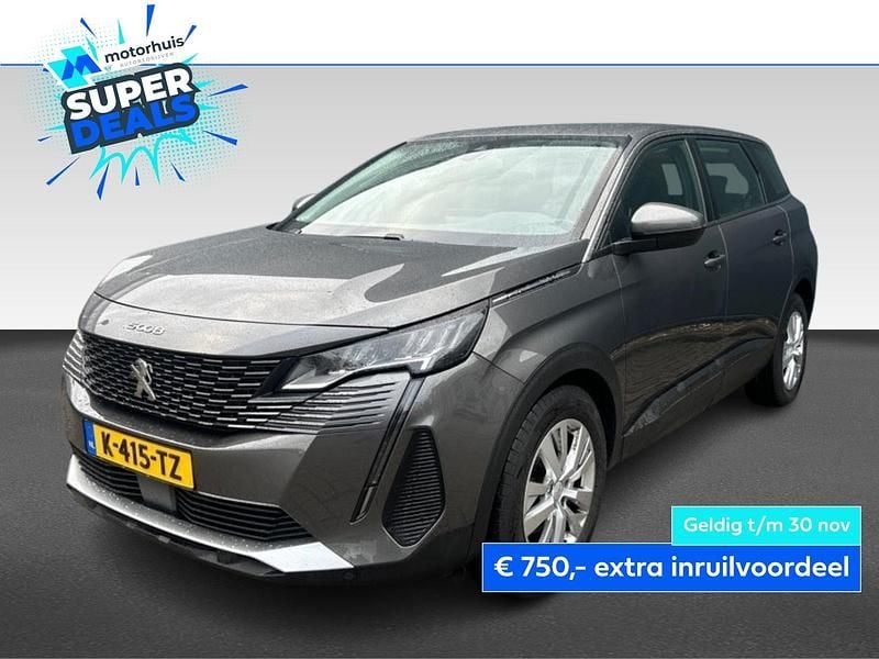 Grijs Gebruikt 2021 Peugeot 5008 Active SUV | € 21.940 (Eerlijke prijs) - Afbeelding 1/4
