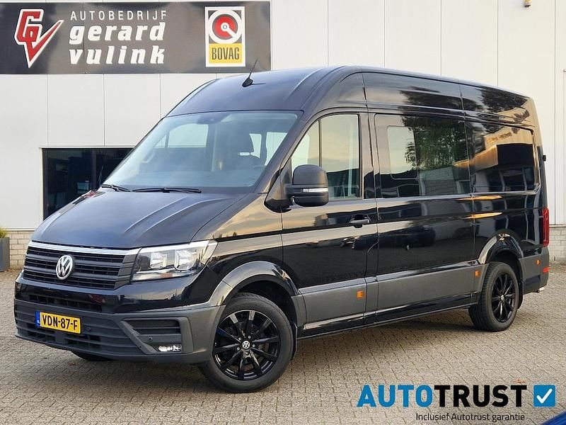 Zwart Gebruikt 2019 VW Crafter Highline Van | € 23.750 (Duur) - Afbeelding 1/4