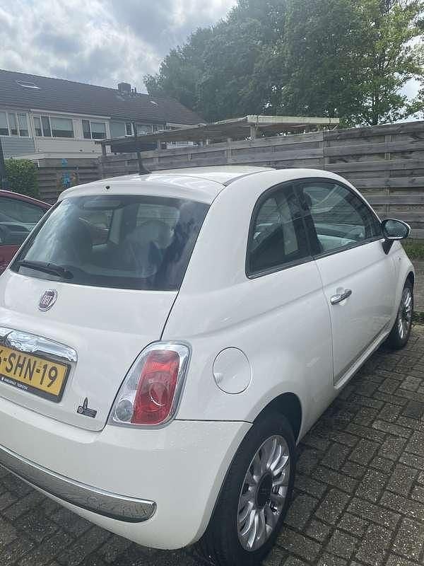 Wit Gebruikt 2013 Fiat 500 Lounge Hatchback | € 5.500 (Eerlijke prijs) - Afbeelding 1/4