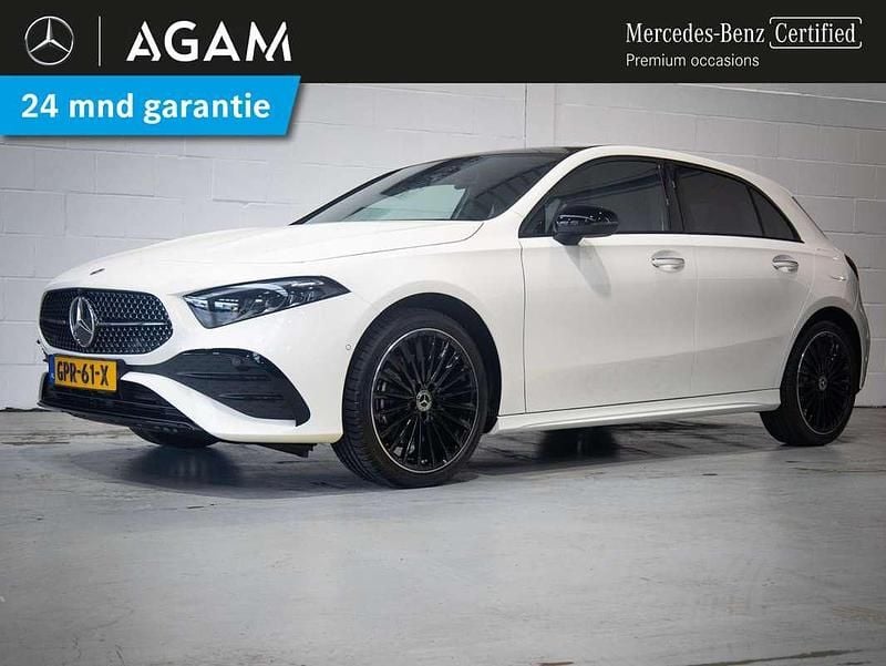 Wit Gebruikt 2024 Mercedes A250 AMG Hatchback | € 39.950 (Iets duurder) - Afbeelding 1/4