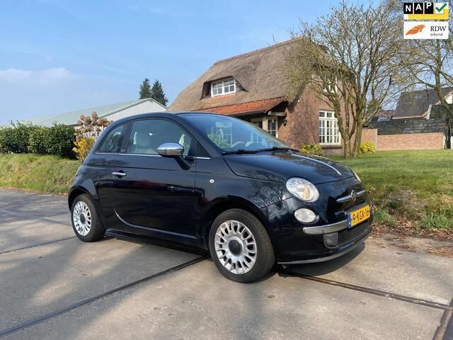 Zwart Gebruikt 2013 Fiat 500C Pop Cabriolet | € 3.450 (Super prijs) - Afbeelding 1/4