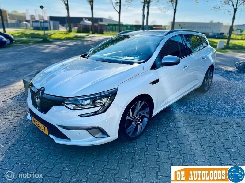 Occasion Renault Mégane GrandTour R.S. 206 PK (151 kW) 2017 Wit Stationwagen