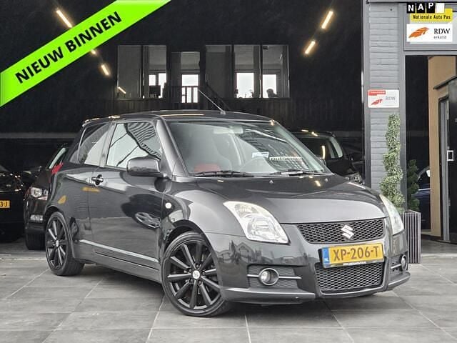 Zwart Gebruikt 2009 Suzuki Swift Sport Hatchback | € 4.250 (Eerlijke prijs) - Afbeelding 1/4