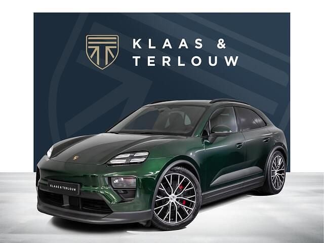 Groen Gebruikt 2025 Porsche Macan 4 Electric Sport SUV | € 99.900 - Afbeelding 1/4