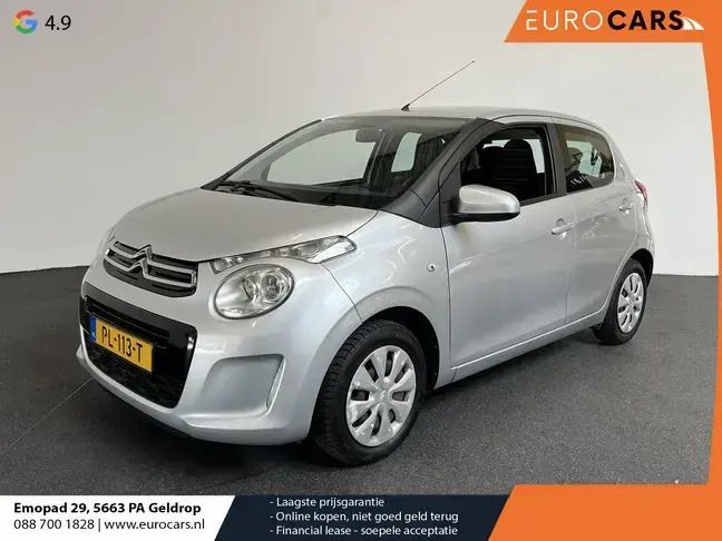 Grijs Gebruikt 2015 Citroën C1 Live Hatchback | € 3.990 (Eerlijke prijs) - Afbeelding 1/4