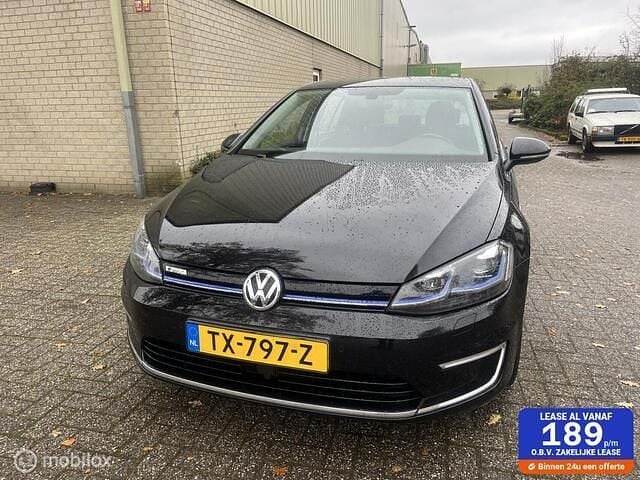Zwart Gebruikt 2018 VW e-Golf Hatchback | € 10.995 (Eerlijke prijs) - Afbeelding 1/4