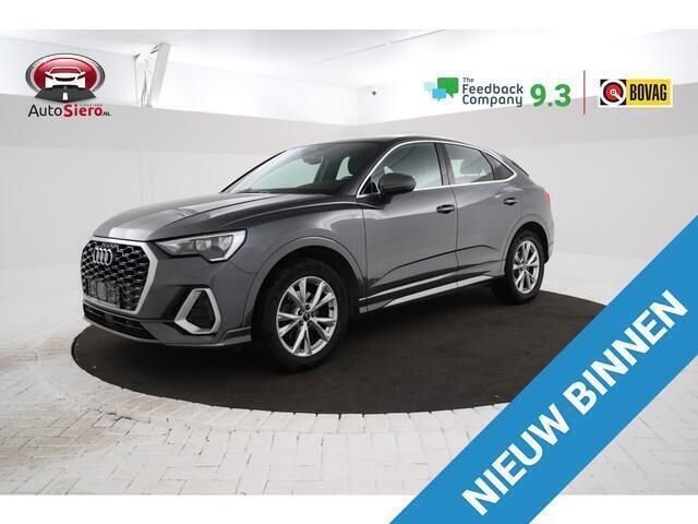 Grijs Gebruikt 2020 Audi Q3 Sportback S-Line SUV | € 29.995 (Super prijs) - Afbeelding 1/4