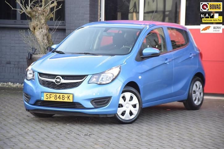 Blauw Occasion 2018 Opel Karl Edition Hatchback | € 6.950 (Eerlijke prijs) - Afbeelding 1/3