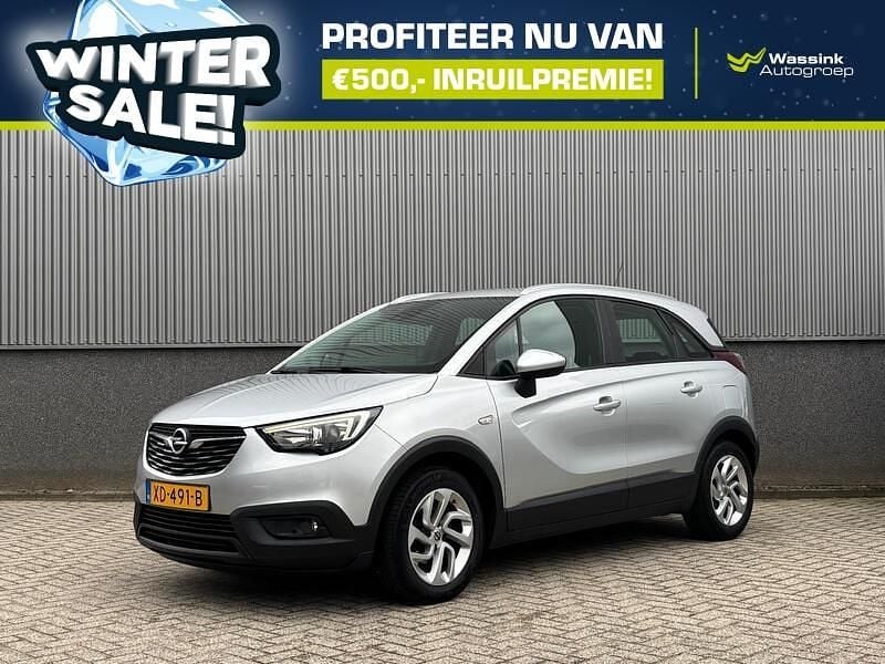 Grijs Occasion 2018 Opel Crossland X Innovation SUV | € 10.940 (Eerlijke prijs) - Afbeelding 1/3