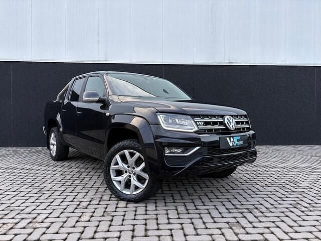 Zwart Occasion 2020 VW Amarok Highline Pickup | € 31.950 - Afbeelding 1/4