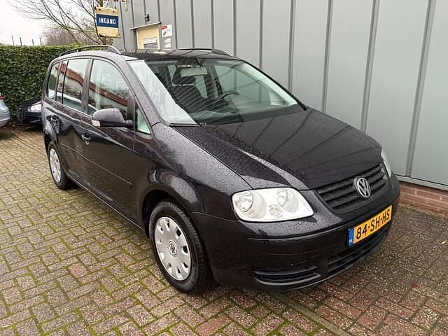 Zwart Gebruikt 2006 VW Touran Business MPV | € 1.500 (Goede deal) - Afbeelding 1/4