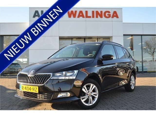 Zwart Gebruikt 2022 Skoda Fabia Ambition Stationwagen | € 12.900 (Goede deal) - Afbeelding 1/4