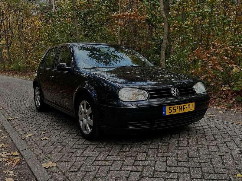 Zwart Gebruikt 2003 VW Golf IV Sportline Hatchback | € 3.750 (Duur) - Afbeelding 1/4