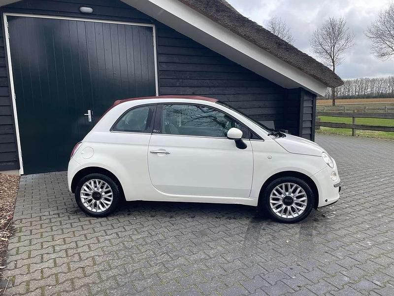 Occasion Fiat 500 Lounge 69 PK (50 kW) 2014 Wit Cabriolet