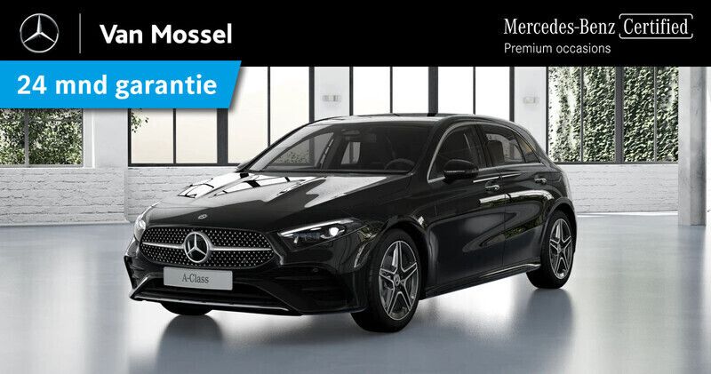 Zwart Gebruikt 2024 Mercedes A180 AMG line Hatchback | € 39.945 (Duur) - Afbeelding 1/1