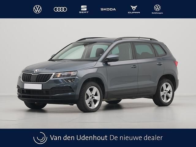 Grijs Gebruikt 2021 Skoda Karoq SUV | € 25.940 (Eerlijke prijs) - Afbeelding 1/4
